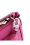 Fuchsia Shoulder Bag with Women Brand Embossed Adjustable Strap50513112-652 - 4