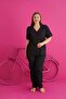 Cotton Licra Battal Buttoned Pjama Suit - 2