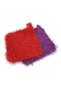 2-Piece Red Hand Knitted Kitchen Dish Washing Cloth - 2