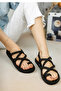 Rope cord wicker high rubber sole