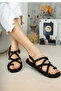 Rope cord wicker high rubber sole - 2