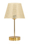 Yesna Hazeran Metal Legged Gold Lampshade Table Lamp - 3