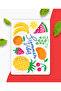 Glass Cutting Board |   Summer Fruits 25*35 Glass Cutting Board - 5