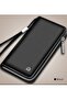 Milano Genuine Leather Italian Made Handmade Zippered Long Men's Wallet - Long Men's Card Holder
