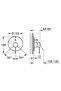 Essence Built-In Bath/Shower Faucet, Brushed Warm Sunset - 19285Dl1 - 2