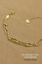 Steel Bracelet- Triple Chain Dorica Beaded Bracelet Non-Tarnish Colorfast 316L Steel Bracelet 17+5cm - 2