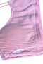 6-Piece Tutku Dondeza Ribbed Pastel Color String Strap Padded Training Bra Half Tank Top Bustier - 8