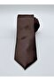 Limited Edition Brown Satin Hand-Stitched Tie & Handkerchief - 4