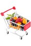 Miniature Market Shopping Cart 12 cm - 3
