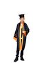 Graduation Cubbesi Primary School Black Orange Stripe - 2