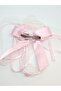 Melkady 251pebe - Lace and Pearl Clip Children's Buckle - 2