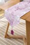 Custom Design Digital Printed Modern Tufted Chenille Triangle Runner - 2