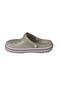 Men's Cream Cross Style Summer Slippers - Doctor Nurse Chef - 3
