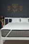180 X 200 White Micro Liquid Proof Mattress Cover & Mattress Protector - 2