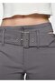 Asymmetrical Belted Shorts - 8