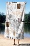 Beach Fashion Women's Cotton Sea Bath Beach Towel