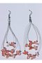New Season Stylish Rose Quartz Stone Natural Stone Earrings - 2