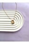 Women's Asymmetrical Letter Necklace, Letter g Necklace - 3