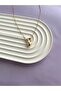 Women's Asymmetrical Letter Necklace, Letter F Necklace - 2