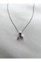 Women's Asymmetrical Letter Necklace, Letter a Necklace - 5