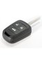 Opel Astra J Insignia Compatible Flip Key Fob Remote Control Car Keychain with Logo, 3 Buttons