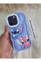 iPhone 14 Pro Max Compatible Stitch Disney Lilo and Stitch Dough Silicone Luxury Case Cover