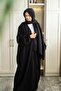 Muslin Women's Kimono and Kaftan - Black Set - 4