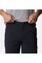 Men's Black Shorts - Plain Model, Regular Waist, Woven Fabric1883371-010 - 5