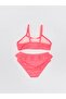 Lcw Baby Stretchy Fabric Printed Baby Girl Bikini Set - 2