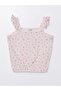 Square Collar Floral Girl's Crop Blouse 2-Pack - 2