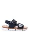 Boy's Daily Navy Blue Color Flexible Light Soft Sole Banded Style Sandals Shoes - 2