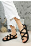 Rope cord wicker high rubber sole - 3