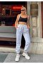Women's Grimelange High Waist Thick 3 Thread Jogger Sweatpants with Fleece Inside