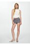 Asymmetrical Belted Shorts - 2