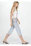 Straight Cut Capri Jeans - 8
