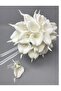 BRIDE'S HAND FLOWER WHITE TULIP PEONY MAGNOLIA ORNAMENT AND GALA FLOWER