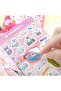 Sanrio Kuromi Character Sticker Notebook Set 1 Piece (450) piece - 2