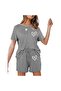 Shorts T-Shirt Suit Minimal Heart Printed