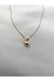 Women's Asymmetrical Letter Necklace, Letter C Necklace - 4