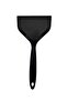 Heat Resistant Wide Mouth Spatula 25 cm x 12 cm Black Color