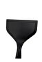 Heat Resistant Wide Mouth Spatula 25 cm x 12 cm Black Color - 3
