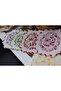 منديل كوكتيل رخامي مطرز (6 قطع) - 2