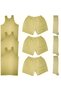 3-Piece Nano Color Hanging Tank Top + Boxer Underwear + Socks Novice,bedelli Military Material Set