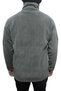 Khaki Colored Military Tactical Fleece Coat with Zipper + Veil Gift - 3