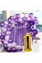 Luxury Purple Lilac Balloon Chain Set Birthday Party Decoration - 3
