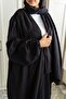 Muslin Women's Kimono and Kaftan - Black Set - 5