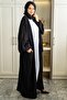 Muslin Women's Kimono and Kaftan - Black Set - 3