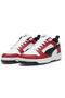 392328 17 Adults Rebound V6 Low White/ Black/Club Red Men's Sneaker - 4