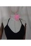 Beena Handmade Organza Flower Neck Tie Baby Pink - 7