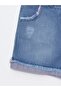 LCW baby Elastic Waist Basic Girl Baby Jean Shorts - 2